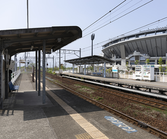 JR市坪駅